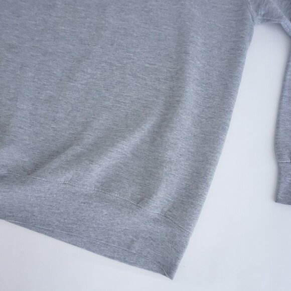 Vintage Jansport Gray Green Embroidered Northern Michigan U Dad Crewneck Sweater - Picture 5 of 9